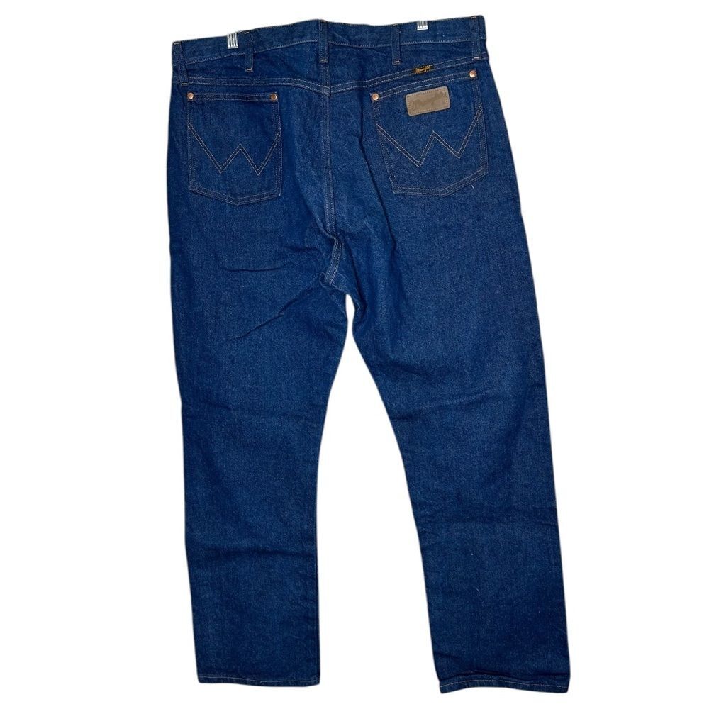 Wrangler Blue Relaxed Fit Jeans with Classic Indigo Style 40x30 vintage 90s